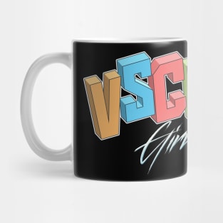 VSCO Girl / Aesthetic Type Design Mug